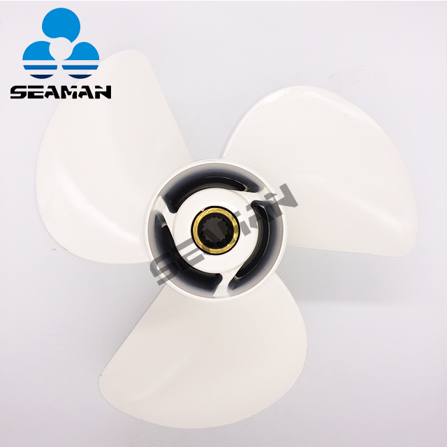 13 1//4x17 Stainless steel Outboard Propeller 6E5-45945-01-EL For Yamaha 50-130HP